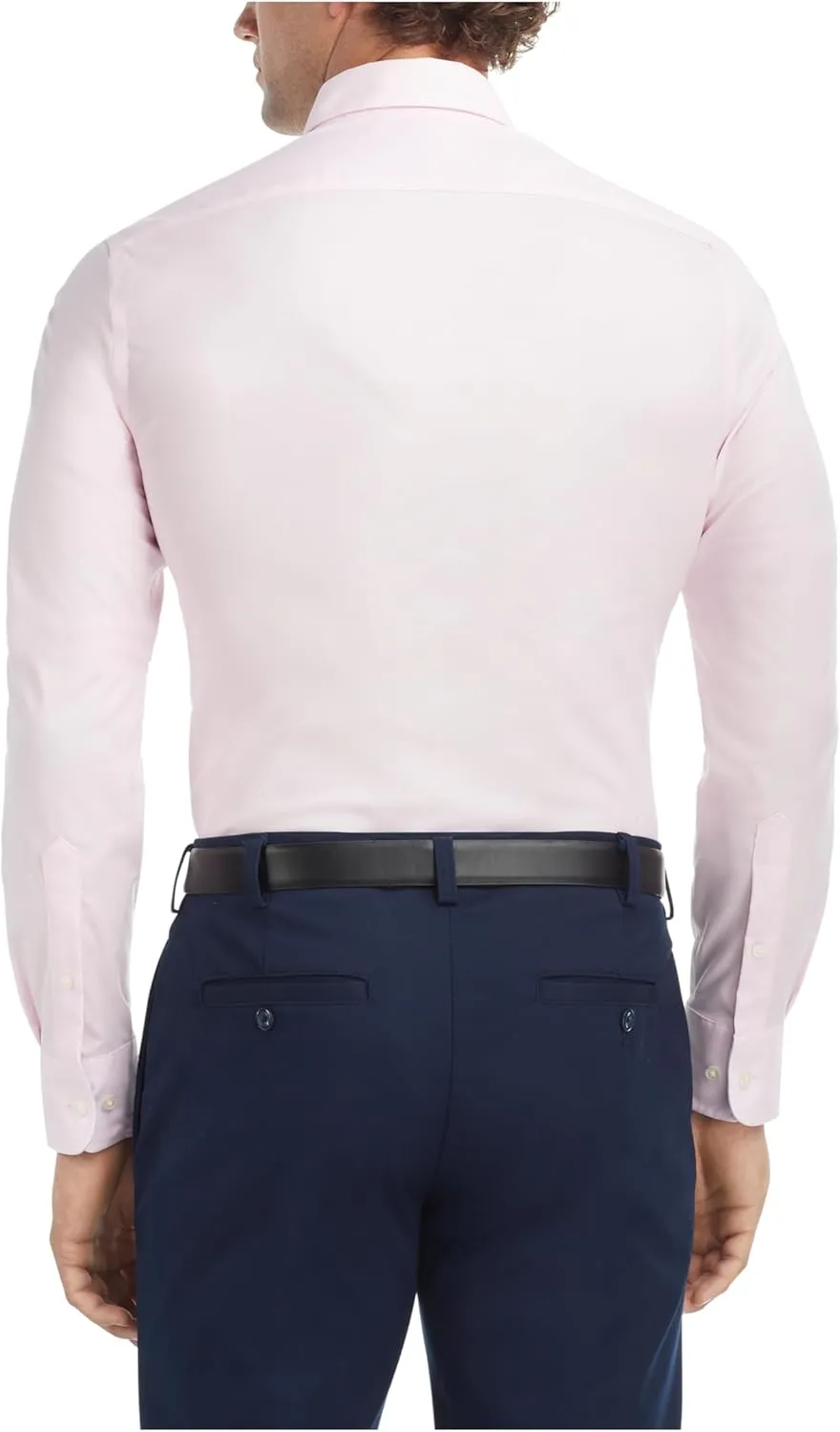 Tommy Hilfiger Men's Dress Shirt Slim Fit Stretch Oxford