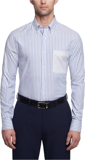 Tommy Hilfiger Men's Dress Shirt Slim Fit Stretch Oxford
