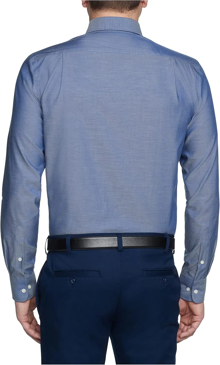 Tommy Hilfiger Men's Non Iron Solid Button Down Collar Shirt
