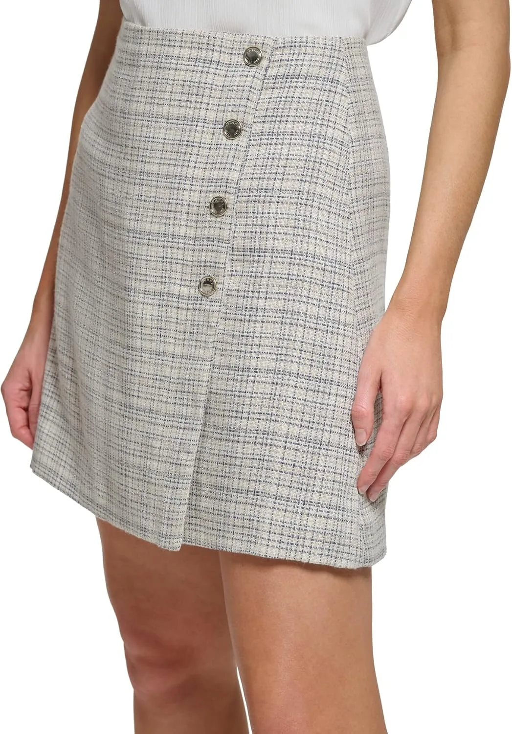 Tommy Hilfiger Women's Plaid Wrap Mini Skirt