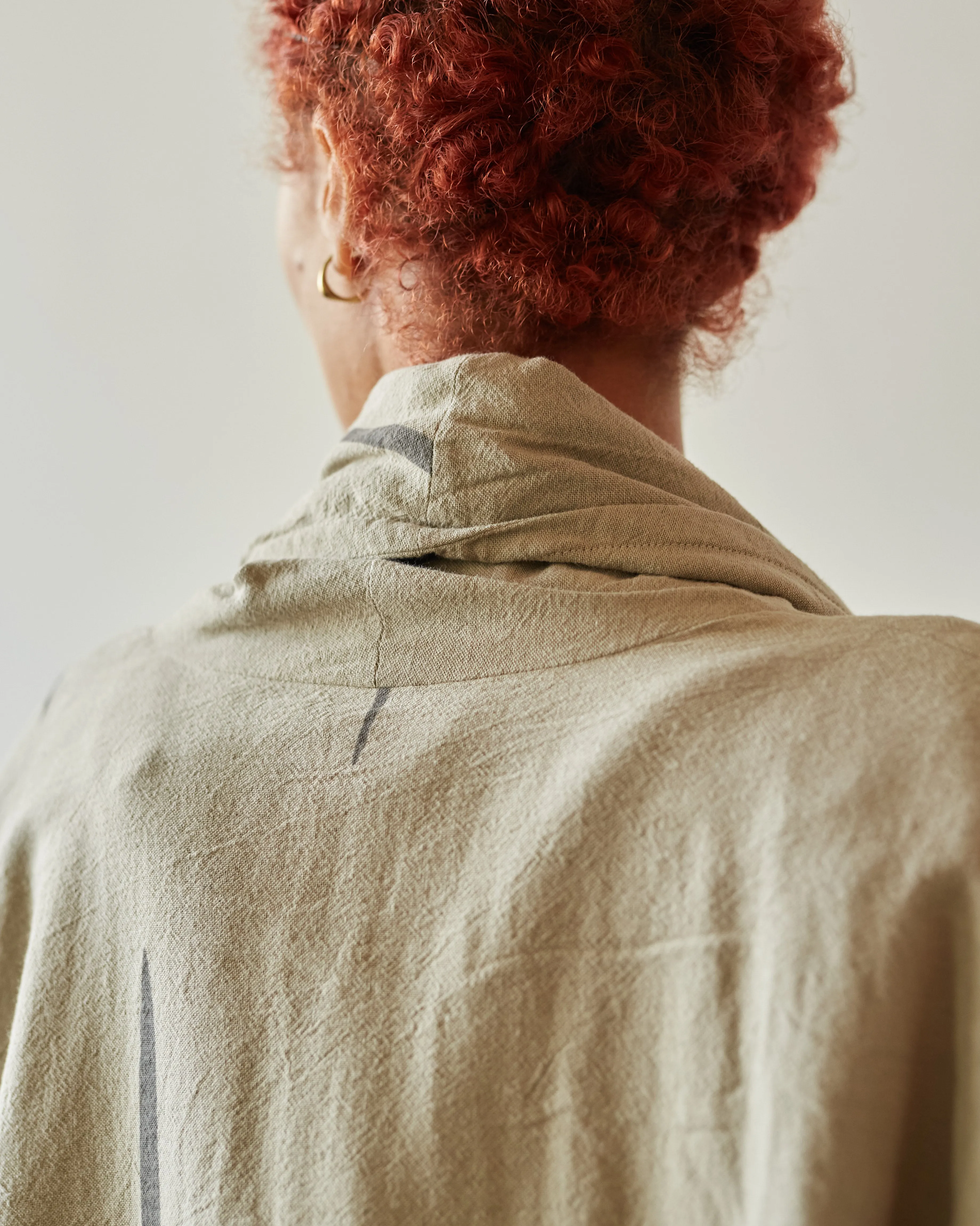 Uzi Bluff Coat, Oatmeal Scratch