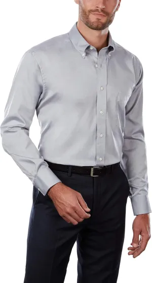 Van Heusen Men's Dress Shirt Regular Fit Non Iron Solid