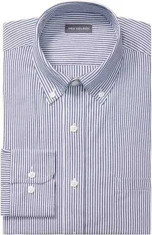 Van Heusen Men's Dress Shirt Regular Fit Pinpoint Stripe