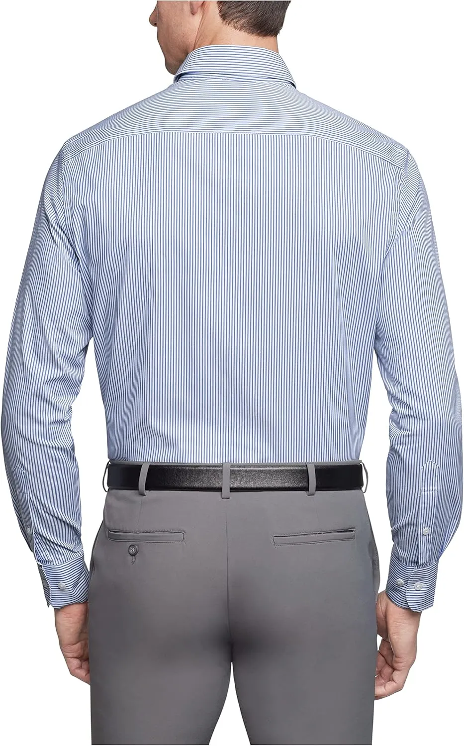 Van Heusen Men's Dress Shirt Regular Fit Pinpoint Stripe