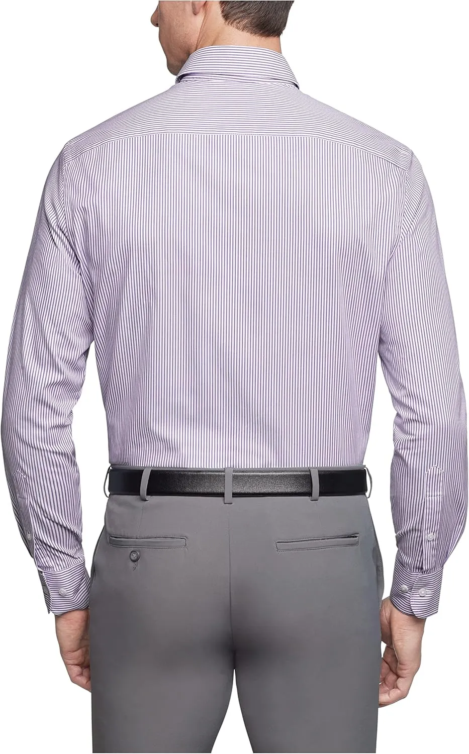 Van Heusen Men's Dress Shirt Regular Fit Pinpoint Stripe