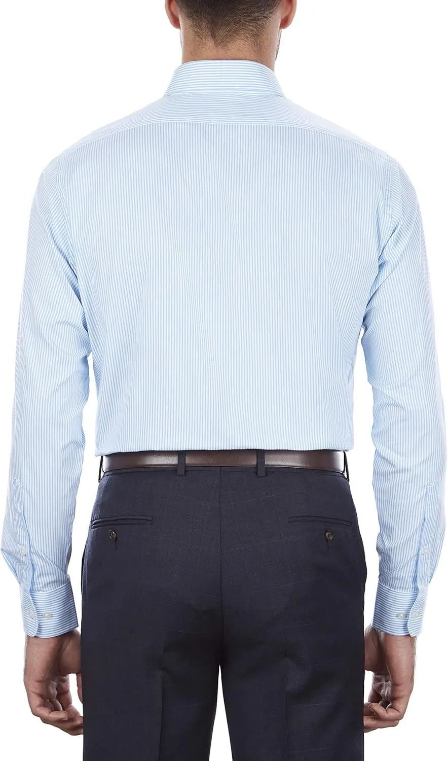Van Heusen Men's Dress Shirt Regular Fit Pinpoint Stripe