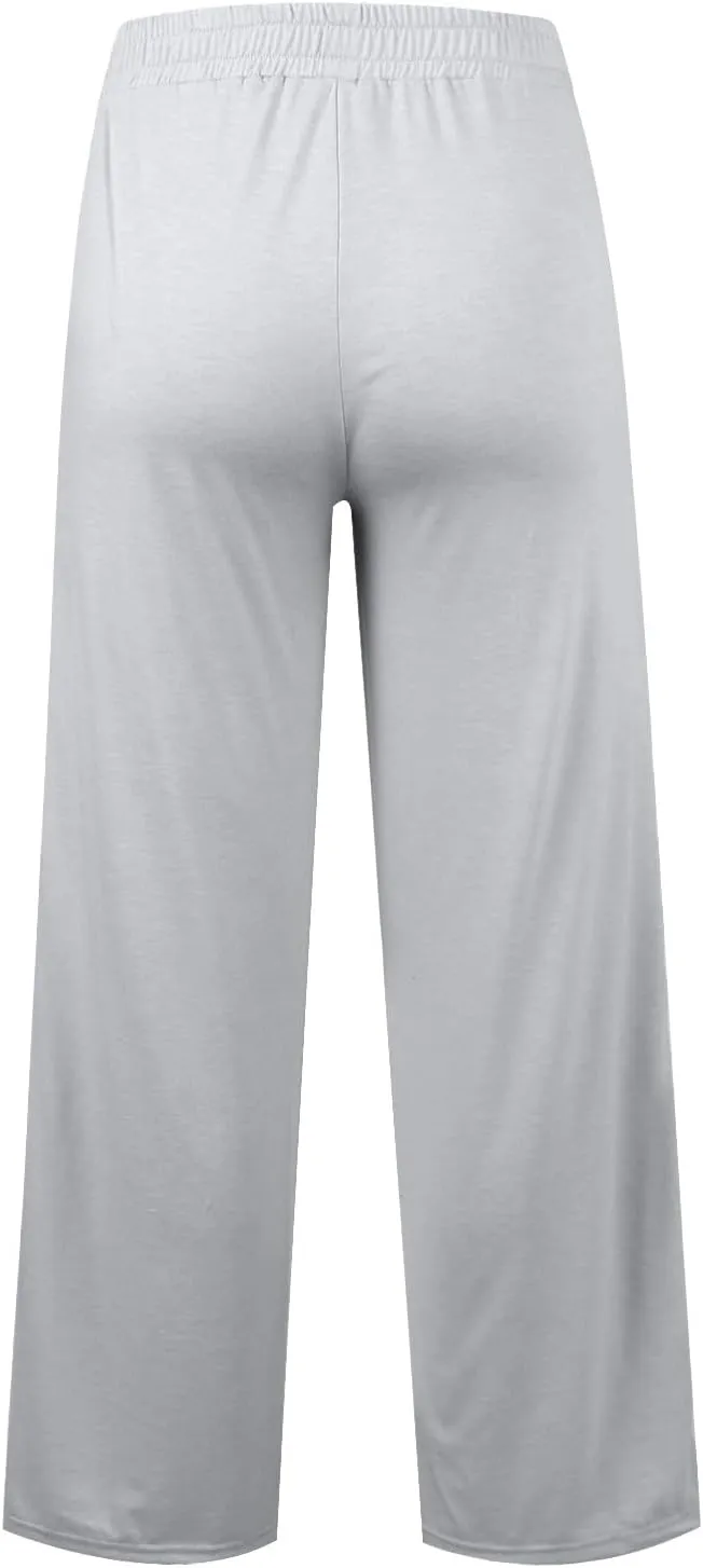 Wide Leg Pants for Women, Pants High Waisted Straight Leg Wide Summer