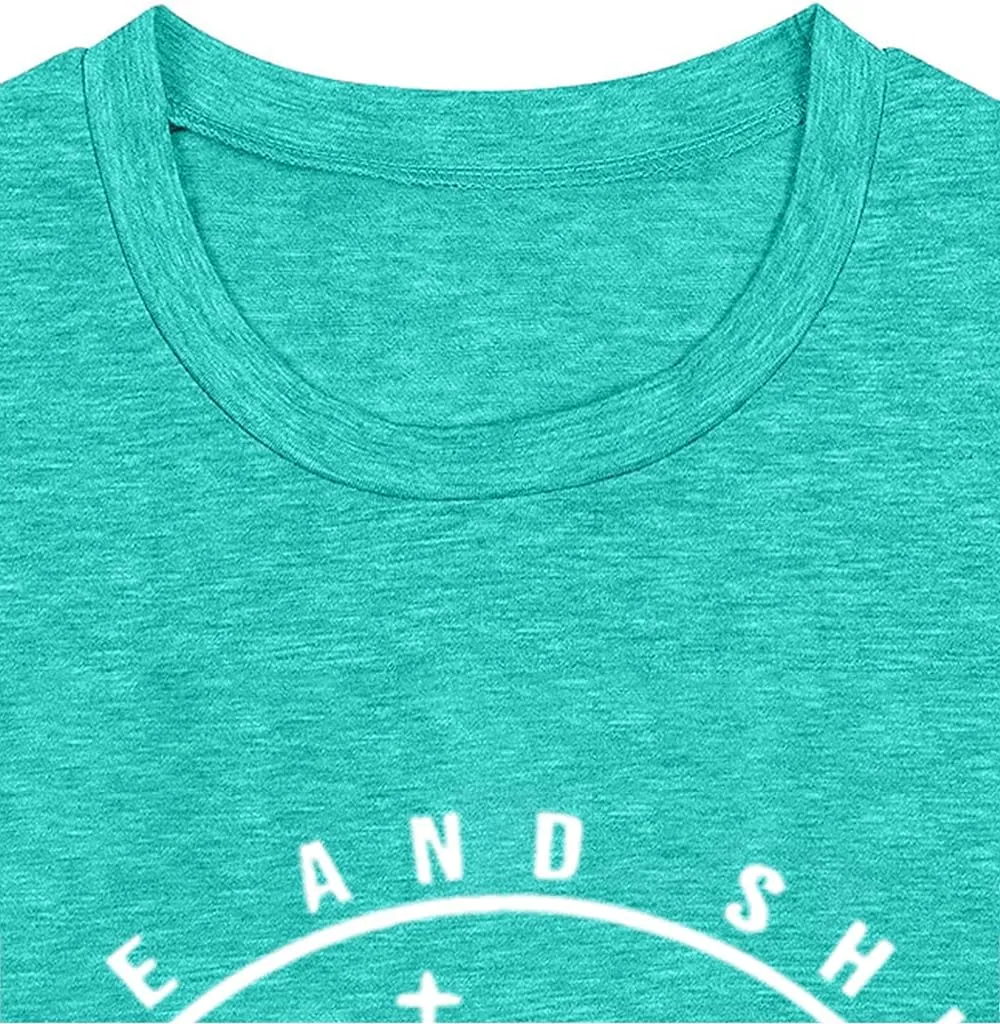 Women Hiking Mountain Shirt Nature Sunrise Graphic Printed Hiking T Shirt Summer Short Sleeve Workout Tee top
