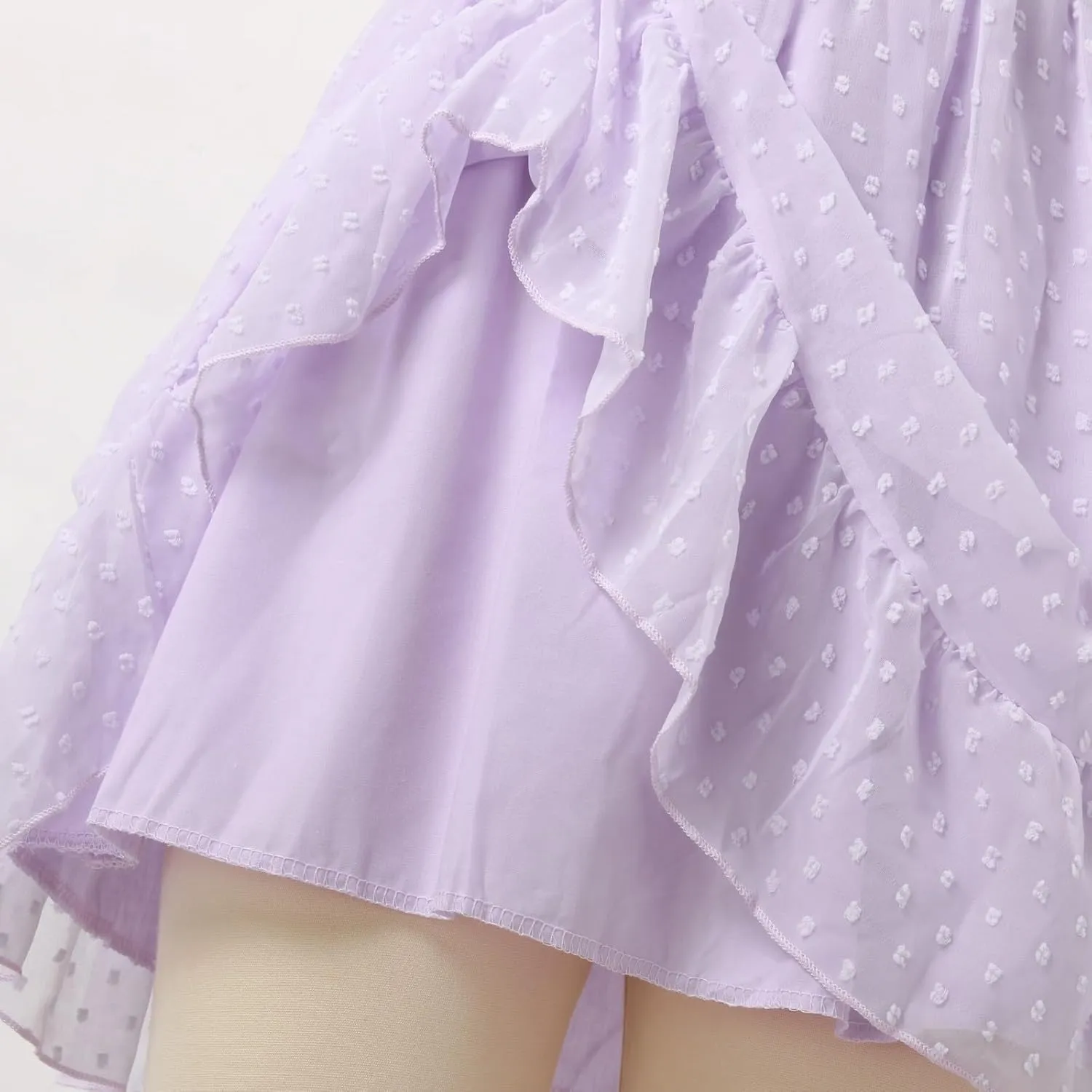 Women Spaghetti Strap Mini Dress Low Cut Sleeveeless Short Dress Backless Going Out Ruffle Cute Winter Dresses