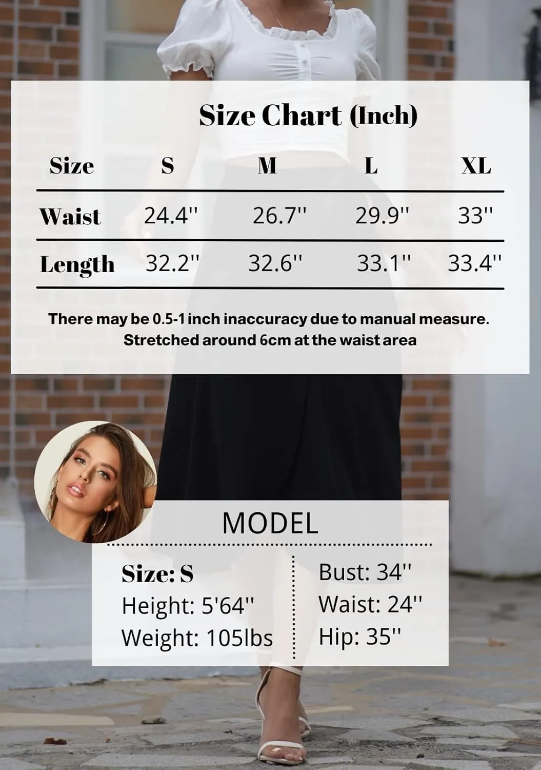 Womens A-Line Wrap Midi Skirt High Low Split Tie Knot Summer Skirts